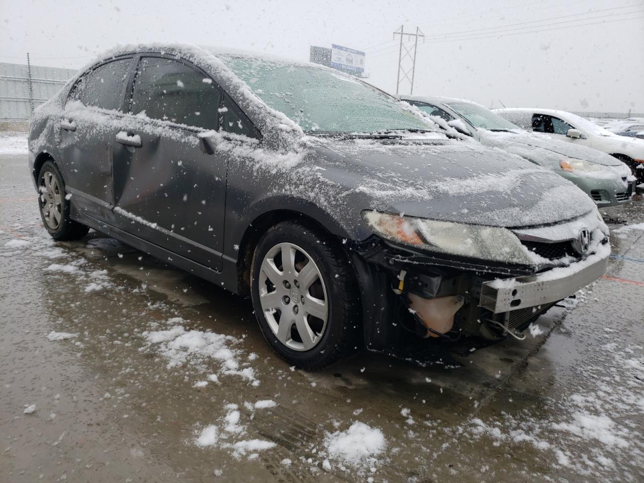 HONDA CIVIC LX 2010 with VIN 2HGFA1F52AH304669 - Photo from auction