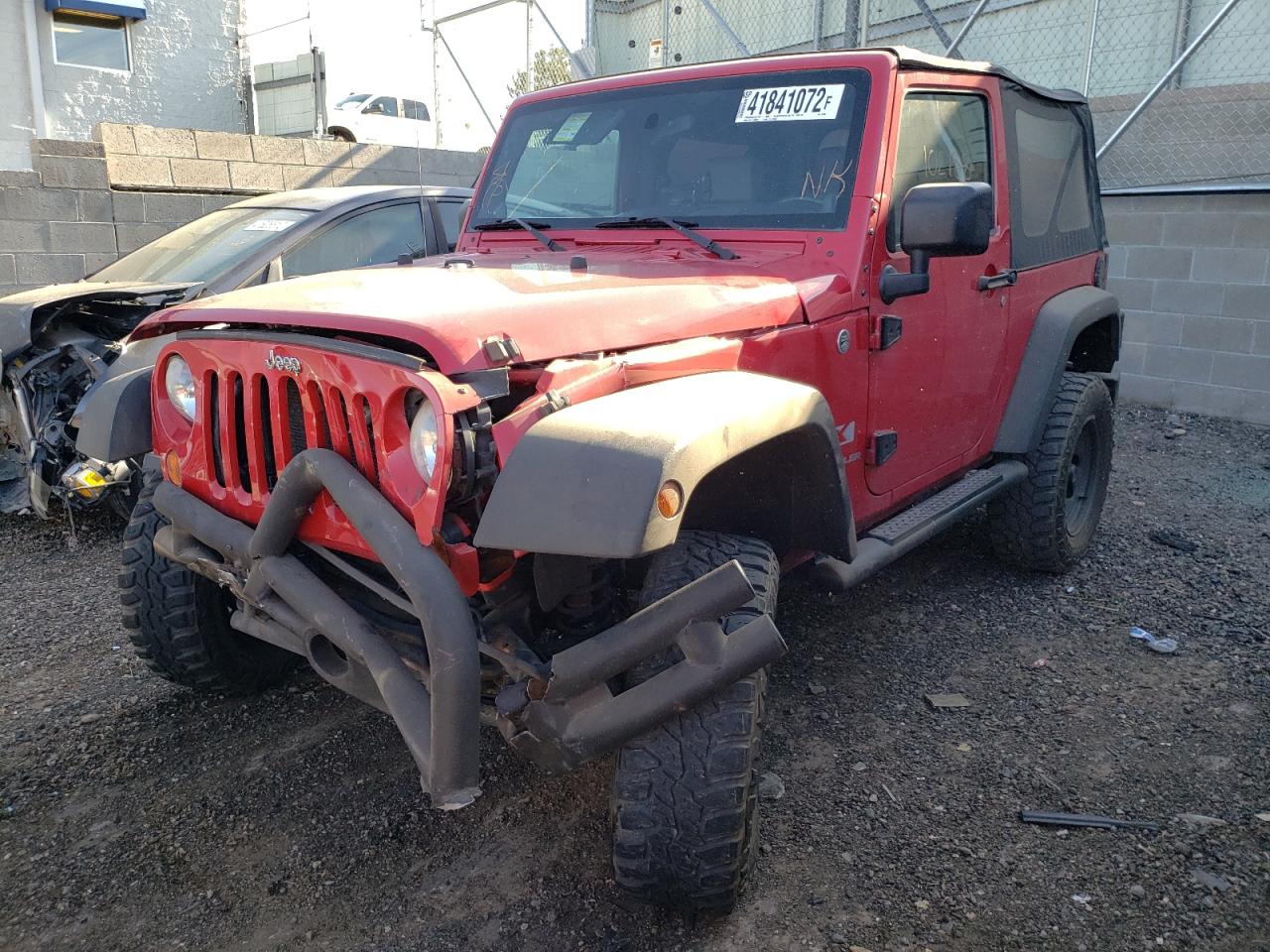 Photo 15 from auction – 2008 JEEP WRANGLER X with VIN 1J4FA24178L523090