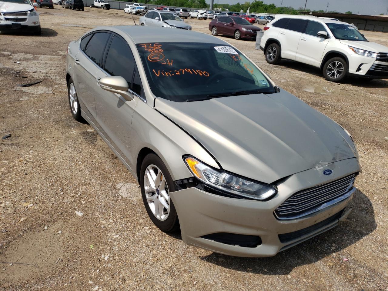 FORD FUSION SE 2015 with VIN 3FA6P0H79FR279180 - Photo from auction