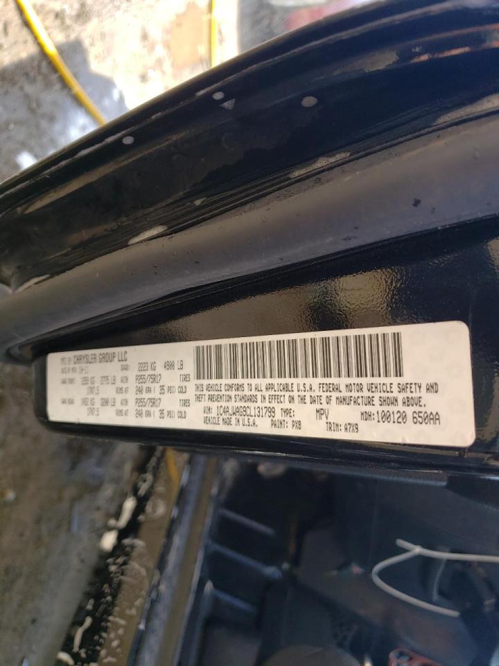 Photo 10 from auction – 2012 JEEP WRANGLER S with VIN 1C4AJWAG9CL131799