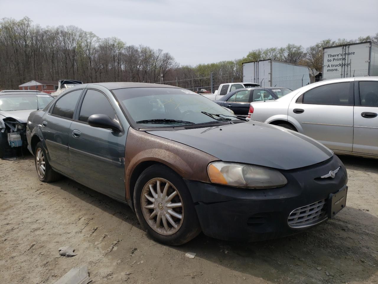 CHRYSLER SEBRING LX 2002 with VIN 1C3EL46R72N264840 - Photo from auction