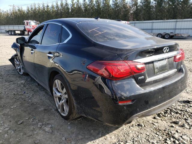 Photo 3 from auction – 2017 INFINITI Q70 3.7 with VIN JN1BY1AR9HM770466