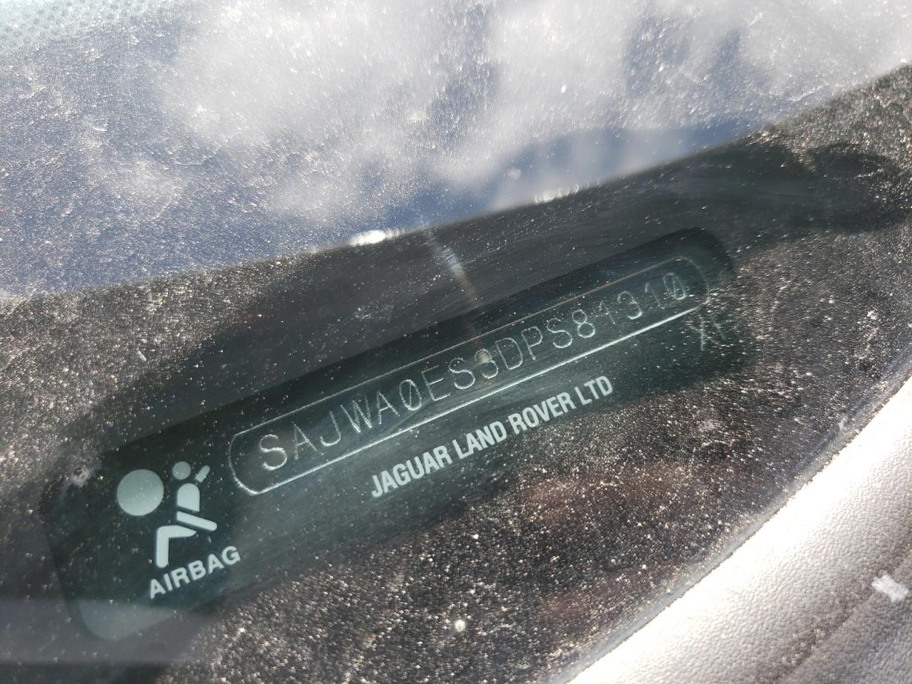 Photo 10 from auction – 2013 JAGUAR XF with VIN SAJWA0ES3DPS81310