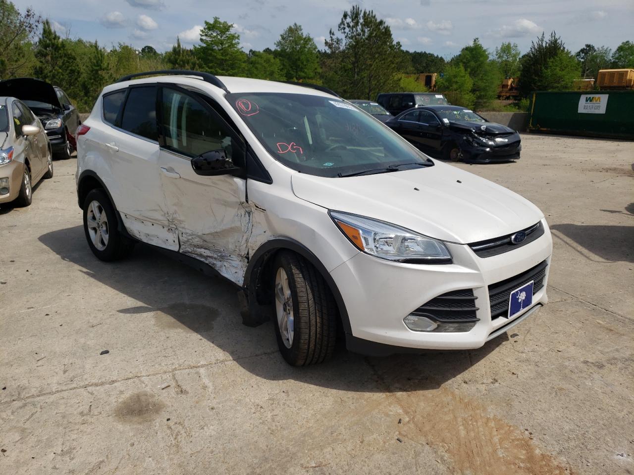 FORD ESCAPE SE 2016 with VIN 1FMCU0GX7GUC72922 - Photo from auction