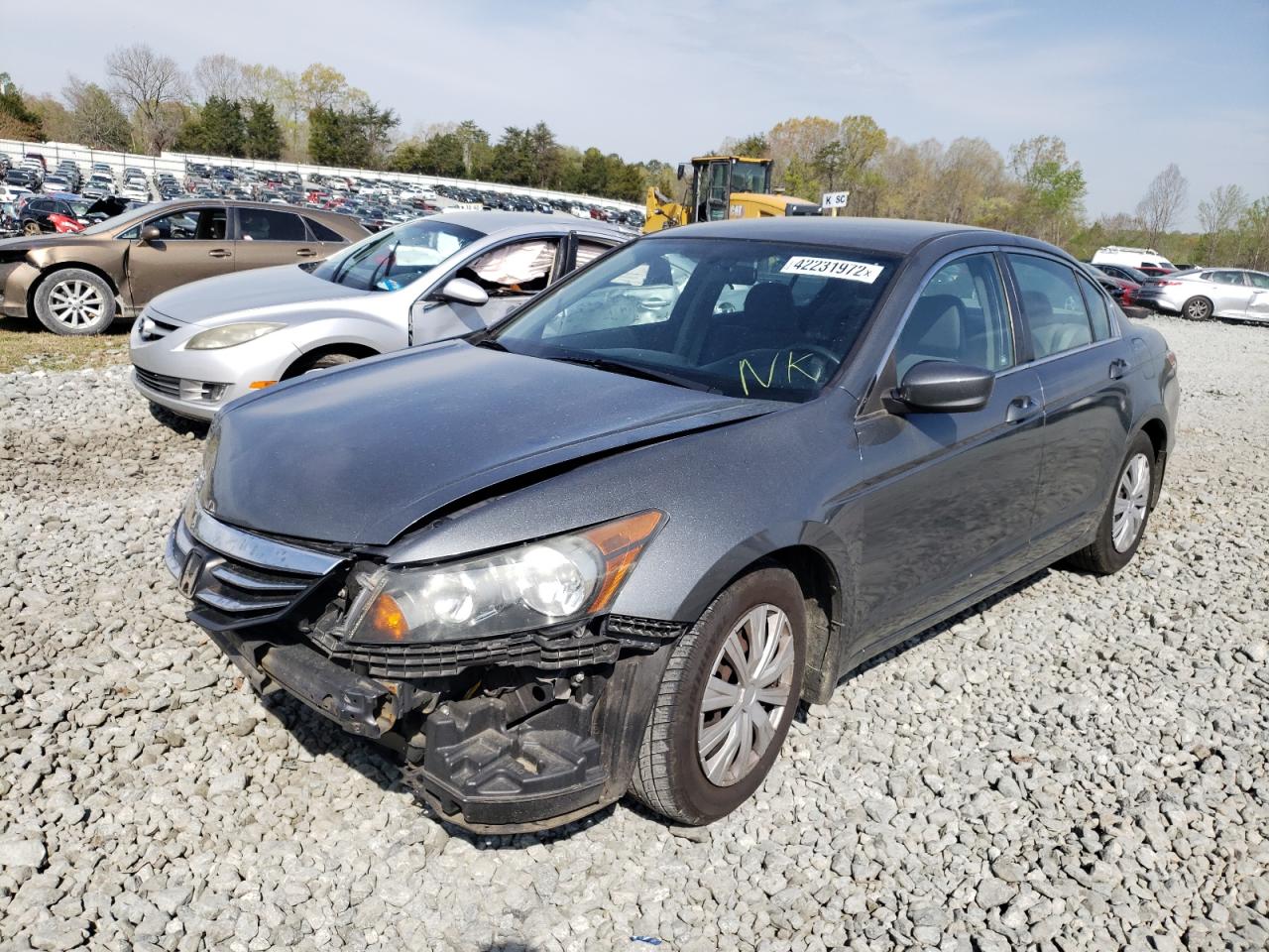 Photo 2 from auction – 2012 HONDA ACCORD LX with VIN 1HGCP2F38CA108419