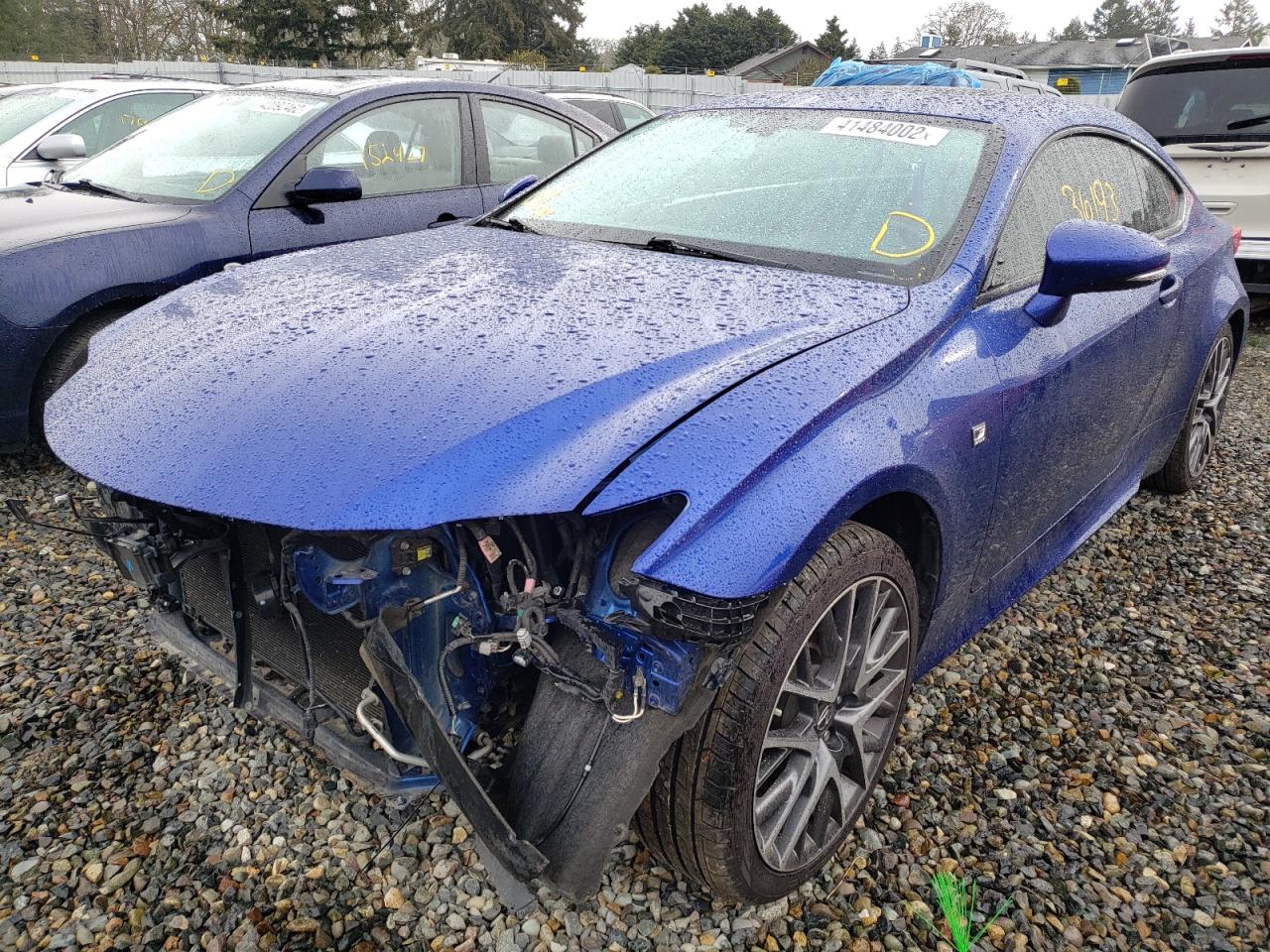 Photo 2 from auction – 2016 LEXUS RC 350 with VIN JTHSE5BC5G5005821