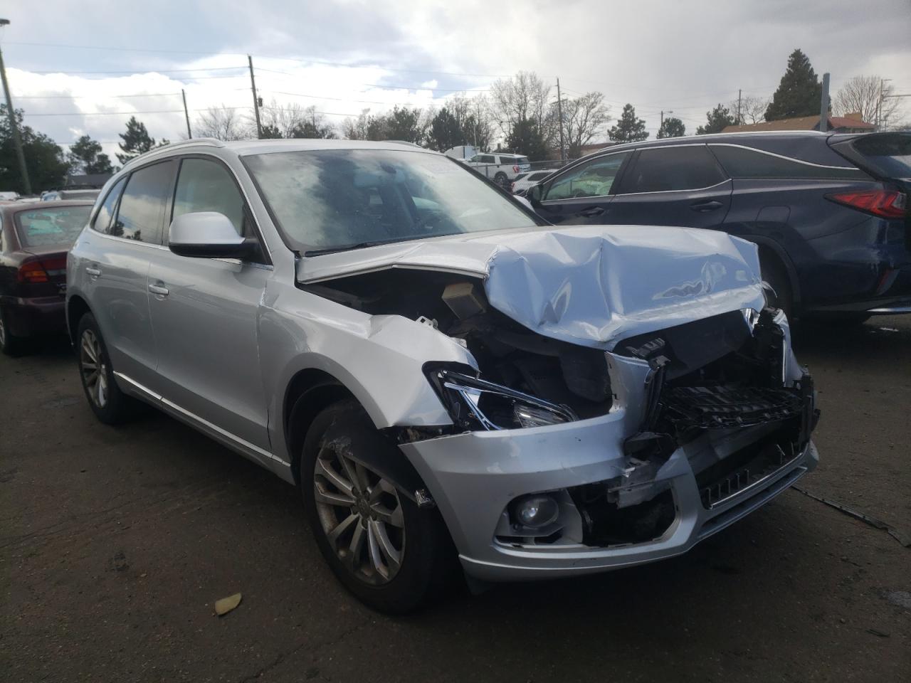 AUDI Q5 PREMIUM 2014 with VIN WA1CFAFP9EA006509 - Photo from auction