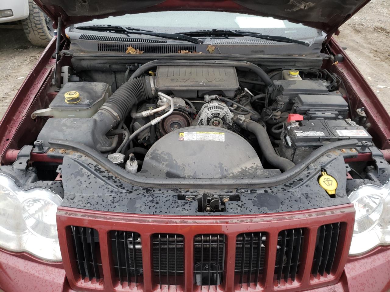 Photo 7 from auction – 2008 JEEP GRAND CHER with VIN 1J8GR48K08C103455