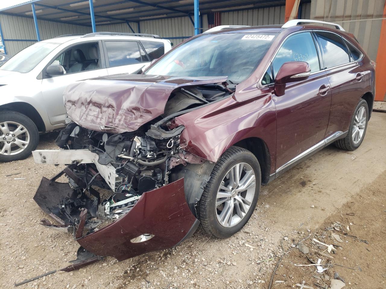 Photo 2 from auction – 2015 LEXUS RX 450H with VIN 2T2BC1BA2FC009448