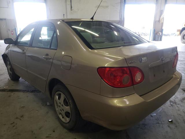 Photo 3 from auction – 2008 TOYOTA COROLLA CE with VIN 1NXBR32E28Z002079