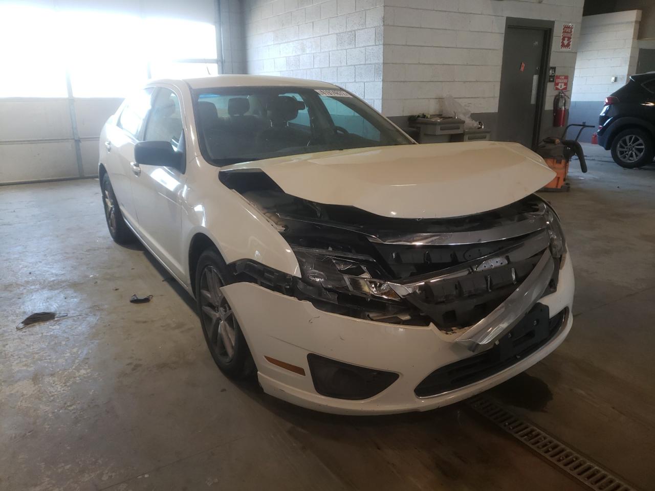 FORD FUSION S 2012 with VIN 3FAHP0GA8CR148761 - Photo from auction