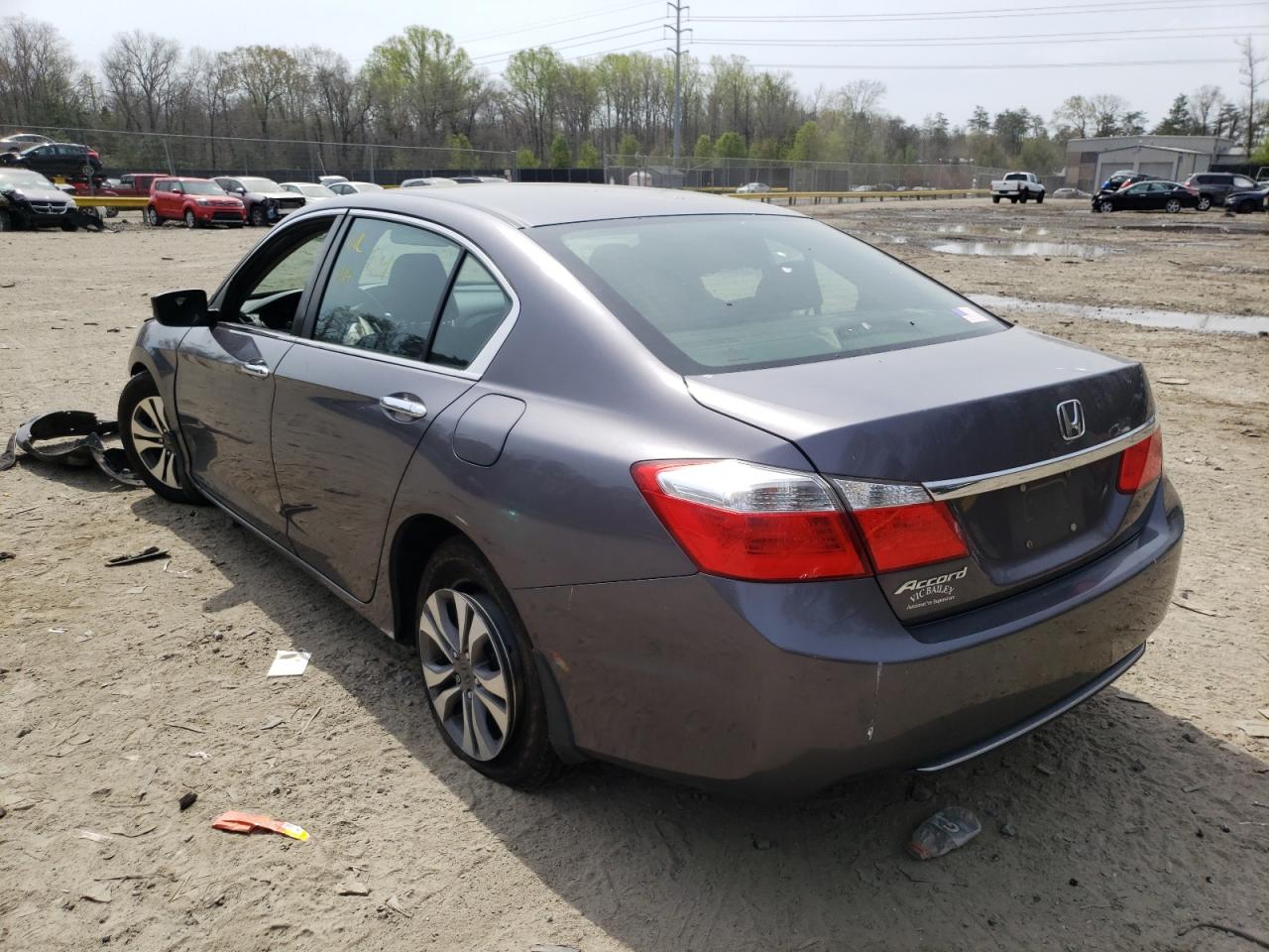 Photo 3 from auction – 2014 HONDA ACCORD LX with VIN 1HGCR2F30EA235758