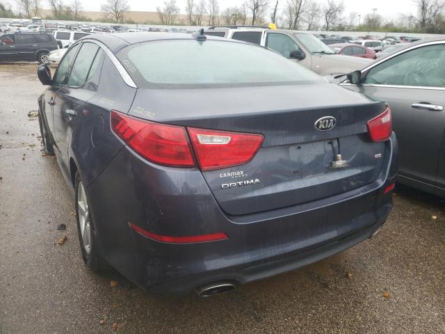 Photo 3 from auction – 2015 KIA OPTIMA LX with VIN KNAGM4A71F5597917