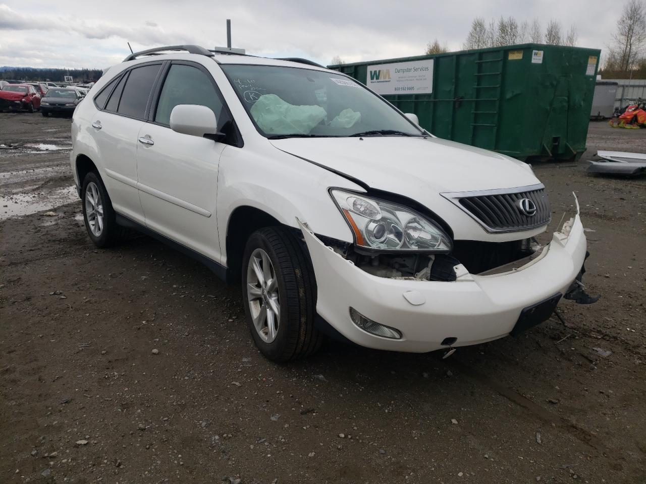 LEXUS RX 350 2008 مع رقم تعريف المركبة 2T2HK31U38C049299 - صورة من المزاد