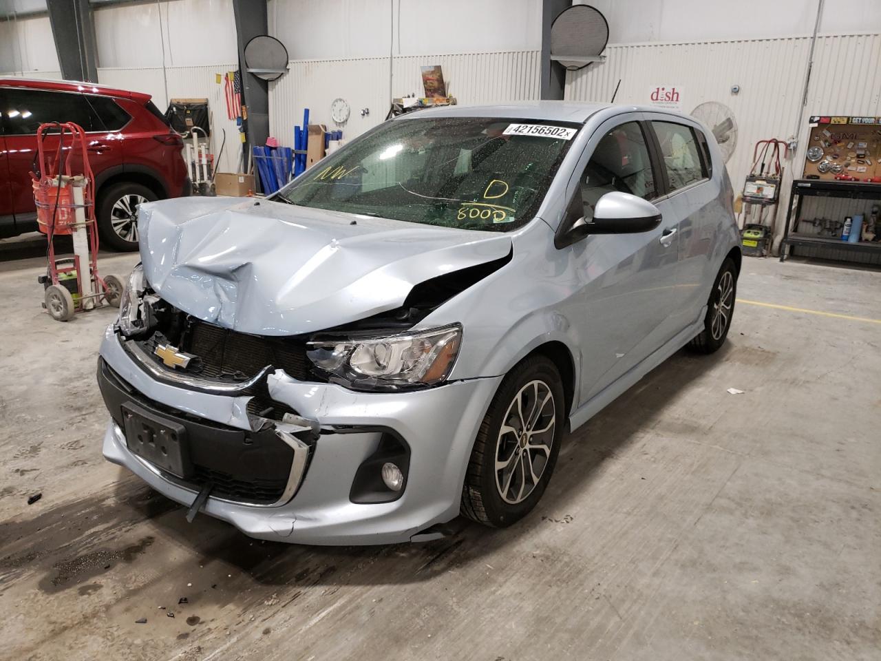 Photo 2 from auction – 2017 CHEVROLET SONIC LT with VIN 1G1JD6SH3H4138000