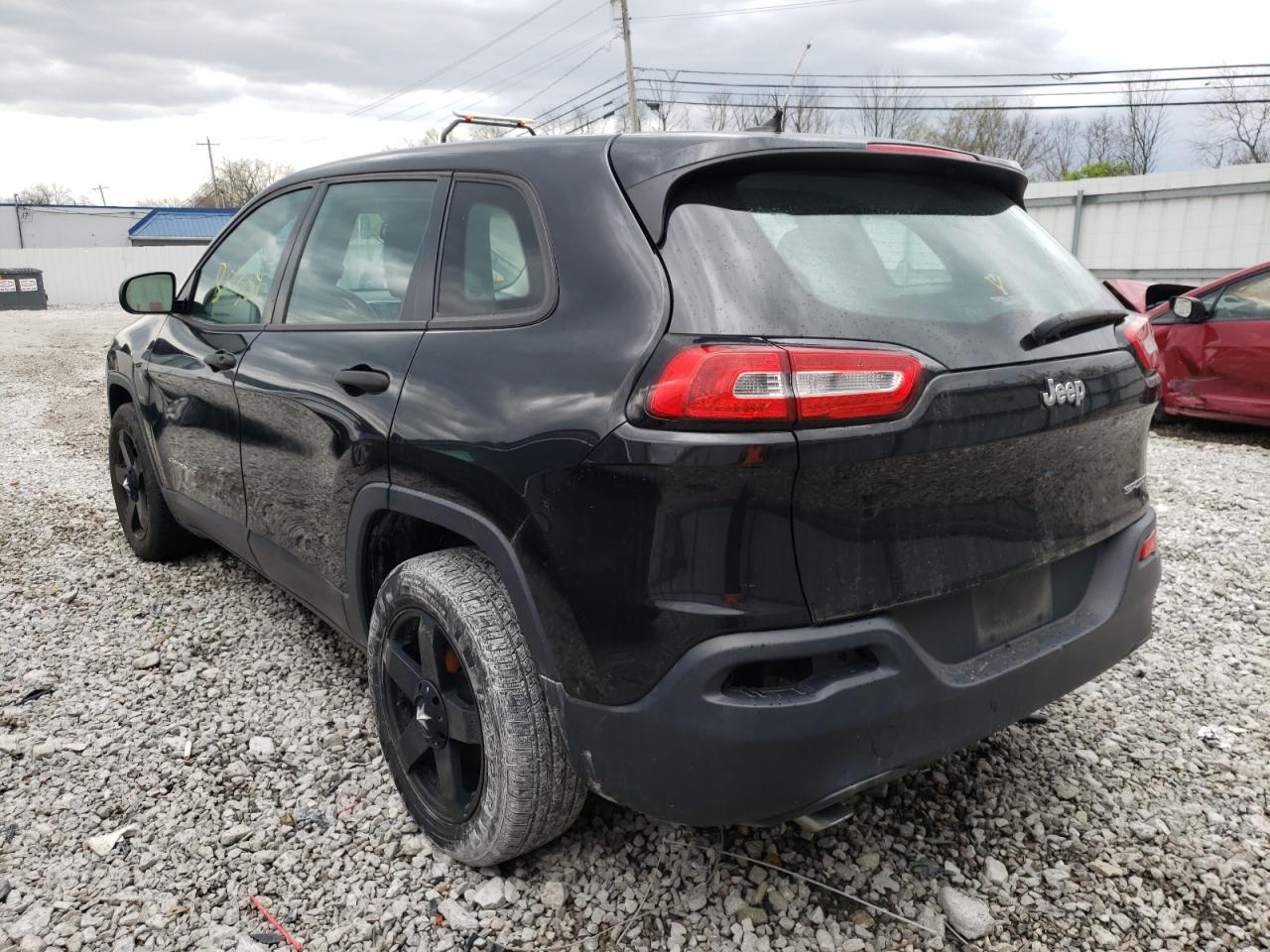 Photo 3 from auction – 2014 JEEP CHEROKEE S with VIN 1C4PJLAB2EW221469