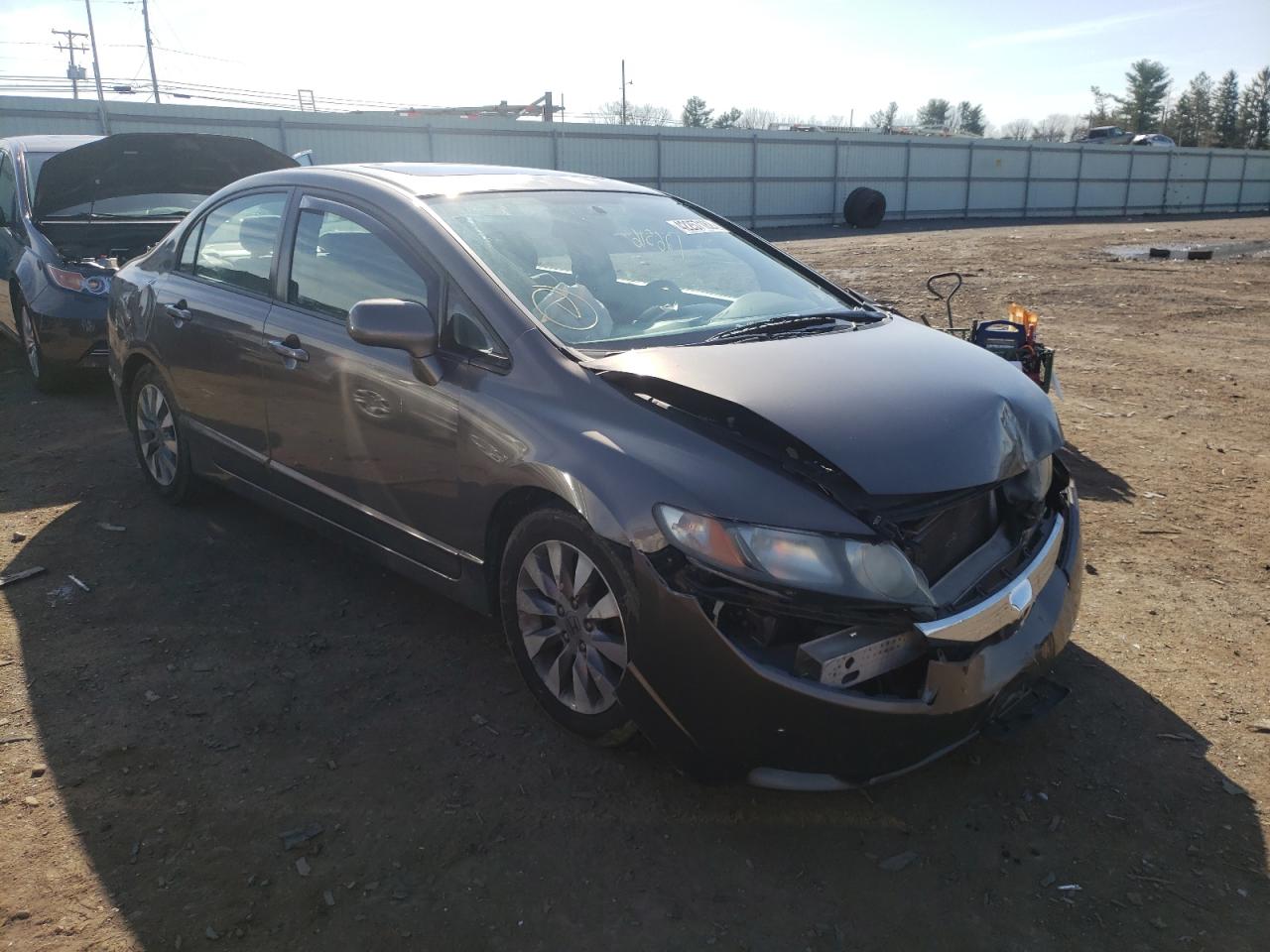 HONDA CIVIC EX 2011 with VIN 2HGFA1F80BH544749 - Photo from auction