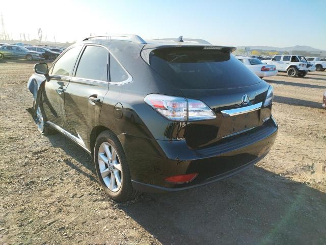 Photo 3 from auction – 2012 LEXUS RX 350 with VIN JTJZK1BA8C2412976
