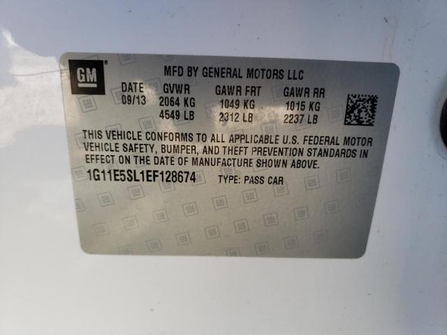 Photo 10 from auction – 2014 CHEVROLET MALIBU 2LT with VIN 1G11E5SL1EF128674