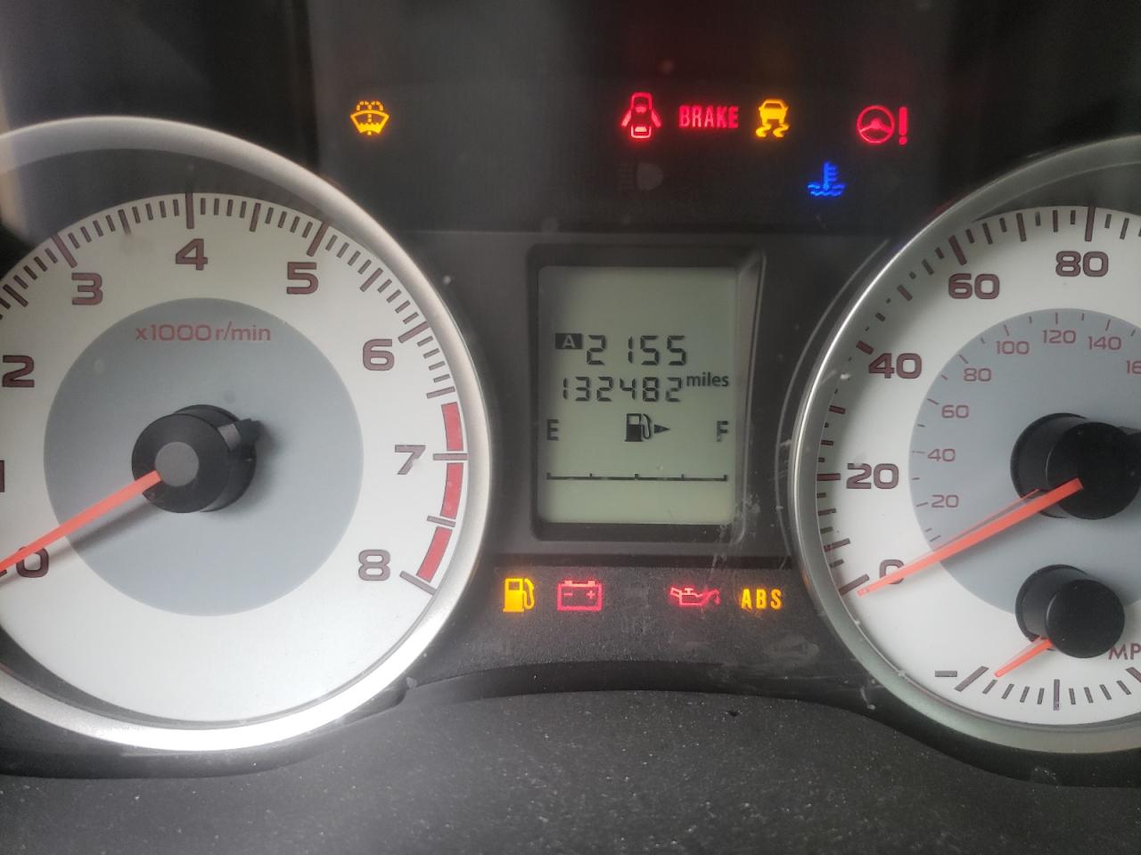 Photo 8 from auction – 2013 SUBARU IMPREZA SP with VIN JF1GPAL67D1881110