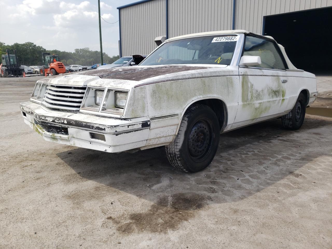 Photo 2 from auction – 1986 CHRYSLER 2D with VIN 1B3BV55D0GG282128