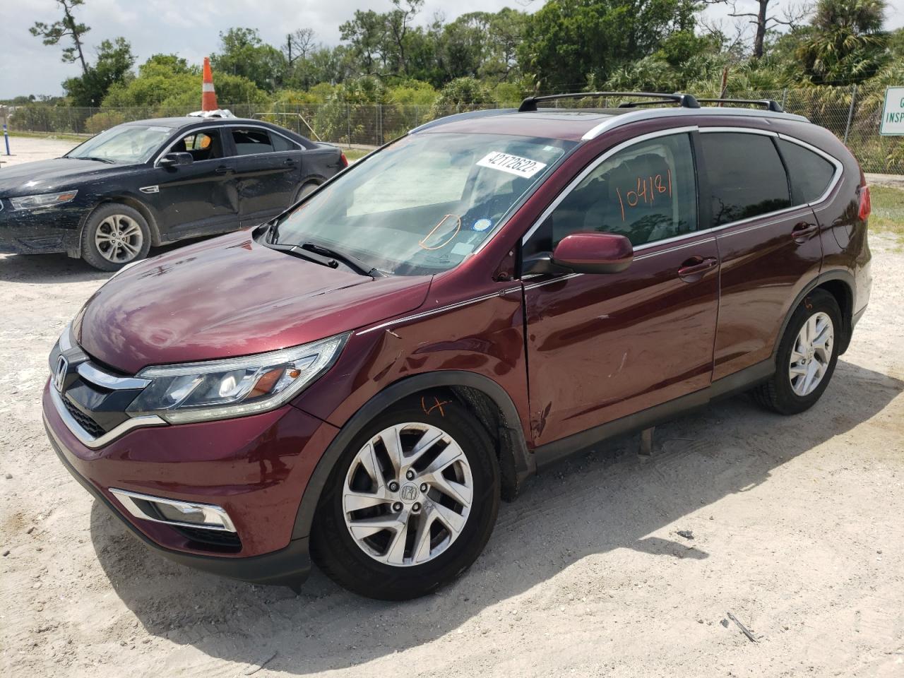 Photo 9 from auction – 2016 HONDA CR-V EX with VIN 2HKRM3H5XGH557606