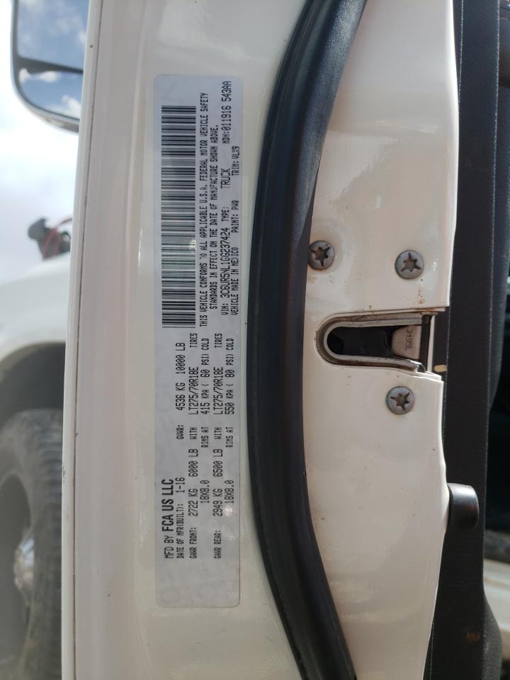 Photo 10 from auction – 2016 RAM 2500 LARAM with VIN 3C6UR5NL1GG237424