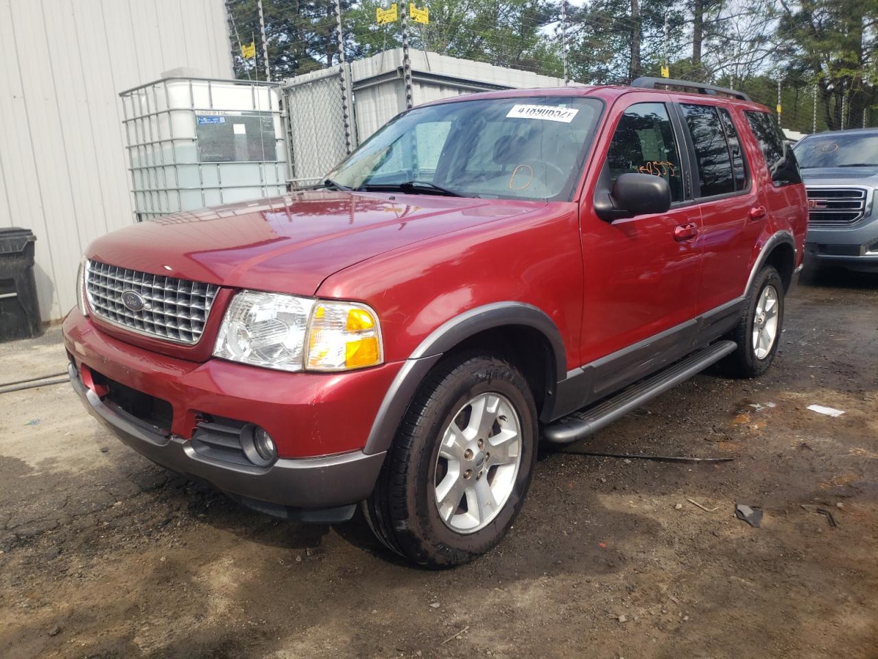 Photo 2 from auction – 2003 FORD EXPLORER X with VIN 1FMZU73K63ZA20587