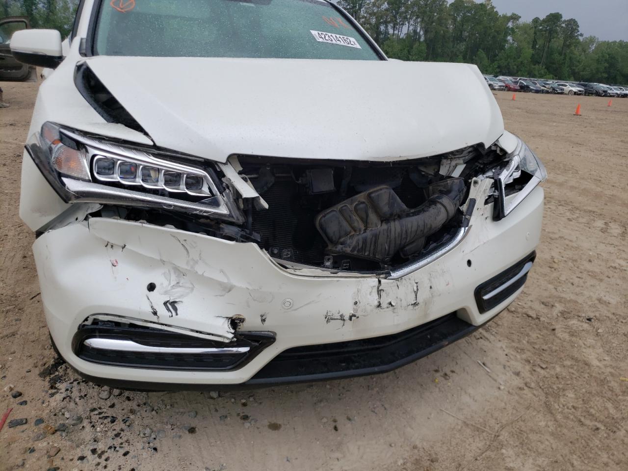 Photo 9 from auction – 2016 ACURA MDX ADVANC with VIN 5FRYD4H93GB016396