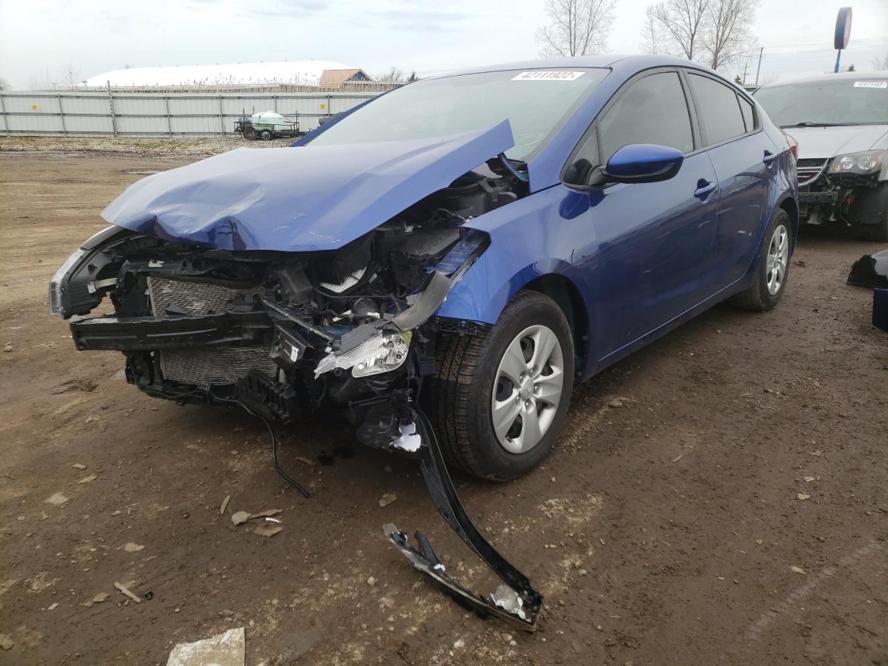 Photo 2 from auction – 2017 KIA FORTE LX with VIN 3KPFK4A71HE042865