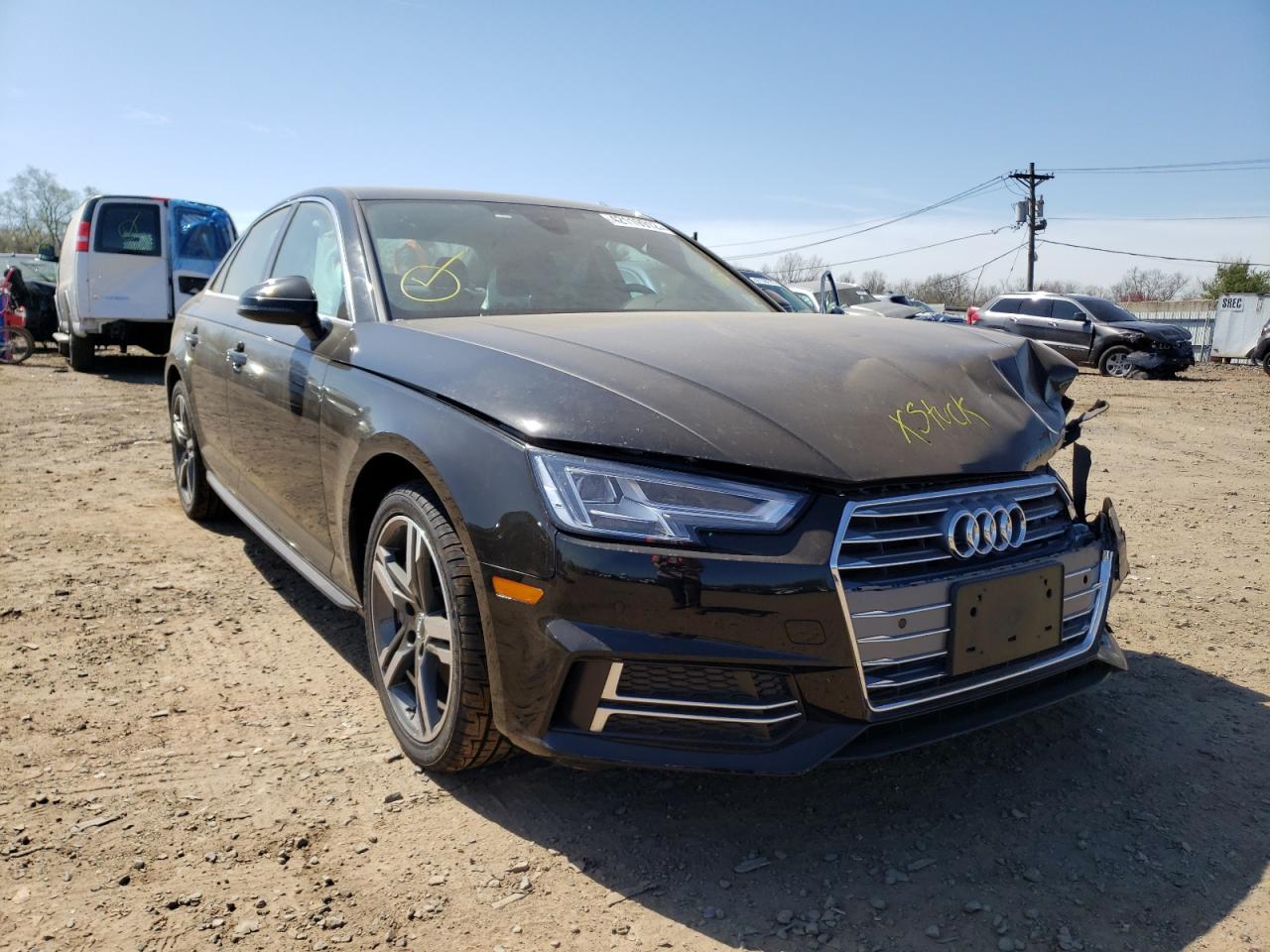 AUDI A4 PREMIUM 2018 with VIN WAUENAF43JA043702 - Photo from auction