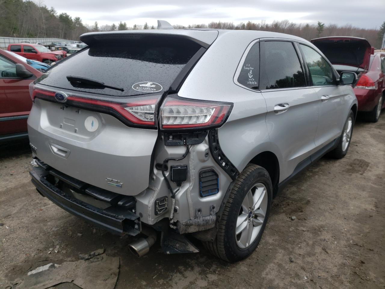 Photo 4 from auction – 2016 FORD EDGE SEL with VIN 2FMPK4J93GBC03482