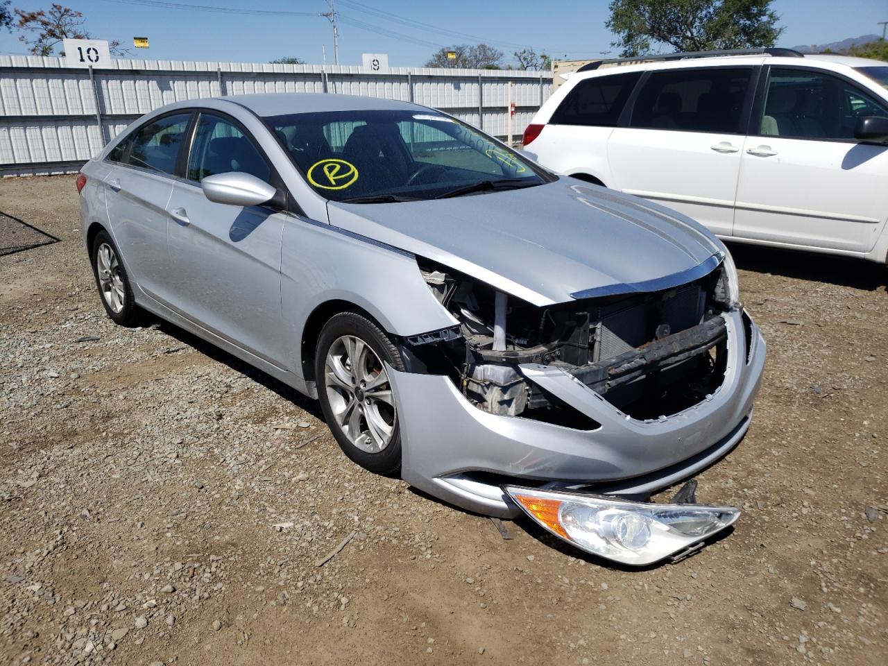 HYUNDAI SONATA GLS 2011 with VIN 5NPEB4AC5BH051807 - Photo from auction