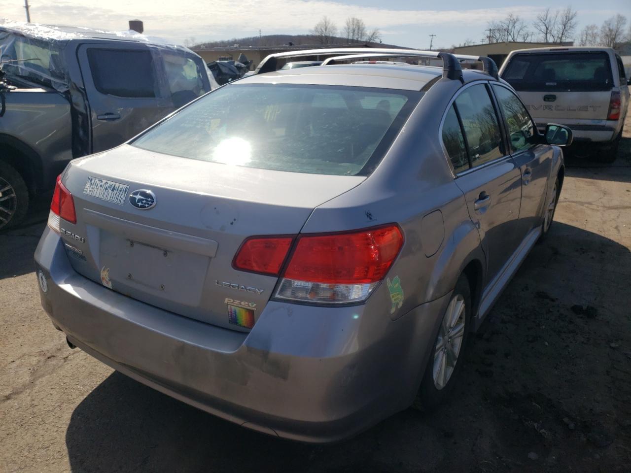 Photo 4 from auction – 2010 SUBARU LEGACY with VIN 4S3BMBG63A3231316