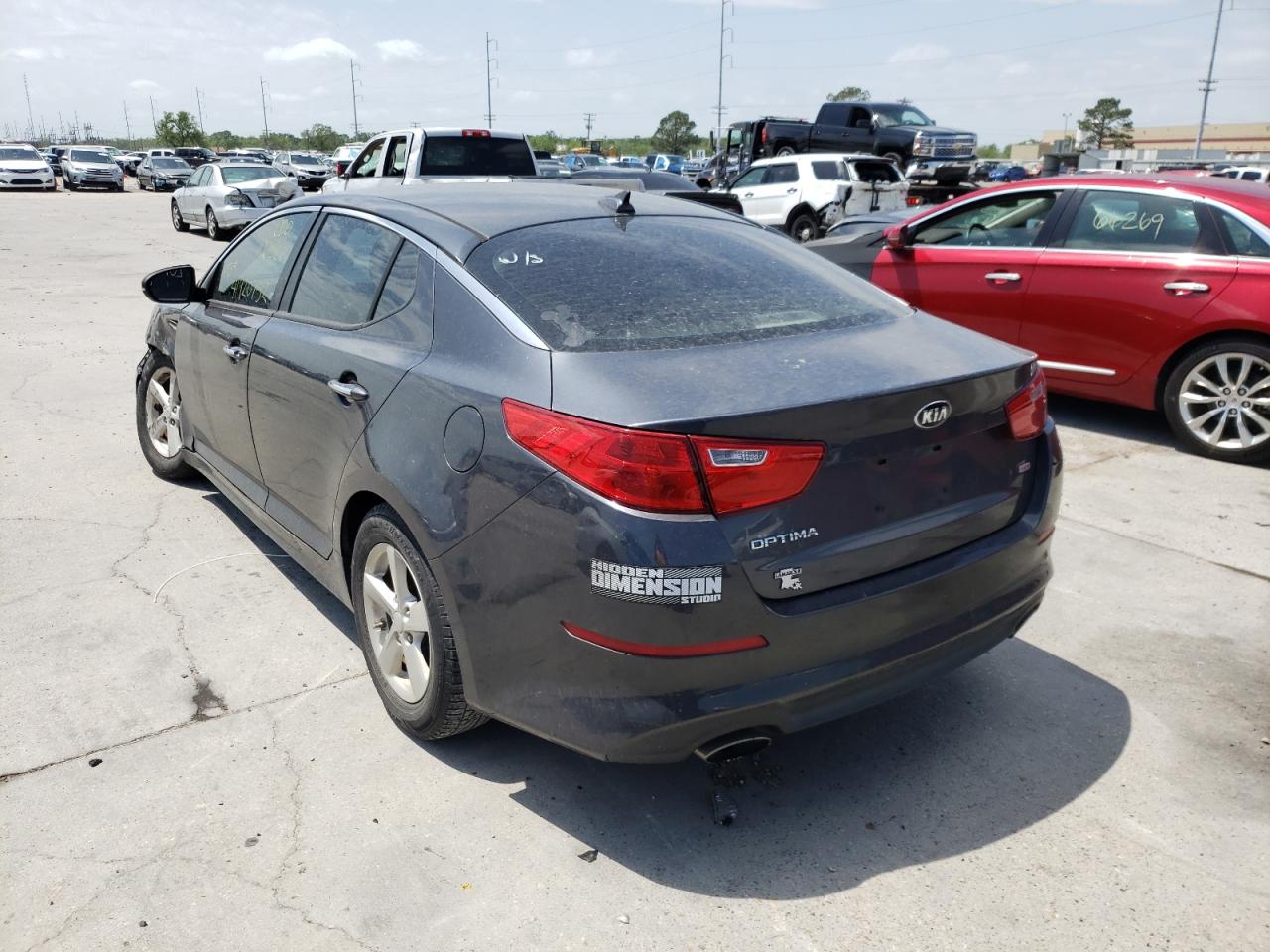 Photo 3 from auction – 2015 KIA OPTIMA LX with VIN KNAGM4A78F5619282