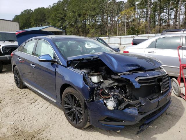 HYUNDAI SONATA SPO 2016 with VIN 5NPE34AF9GH326528 - Photo from auction