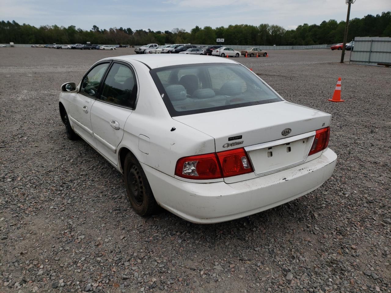 Photo 3 from auction – 2006 KIA OPTIMA LX with VIN KNAGD126465465903