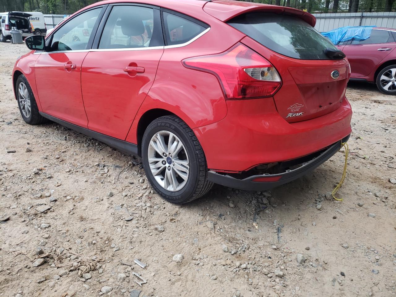 Photo 3 from auction – 2012 FORD FOCUS SEL with VIN 1FAHP3M22CL231650