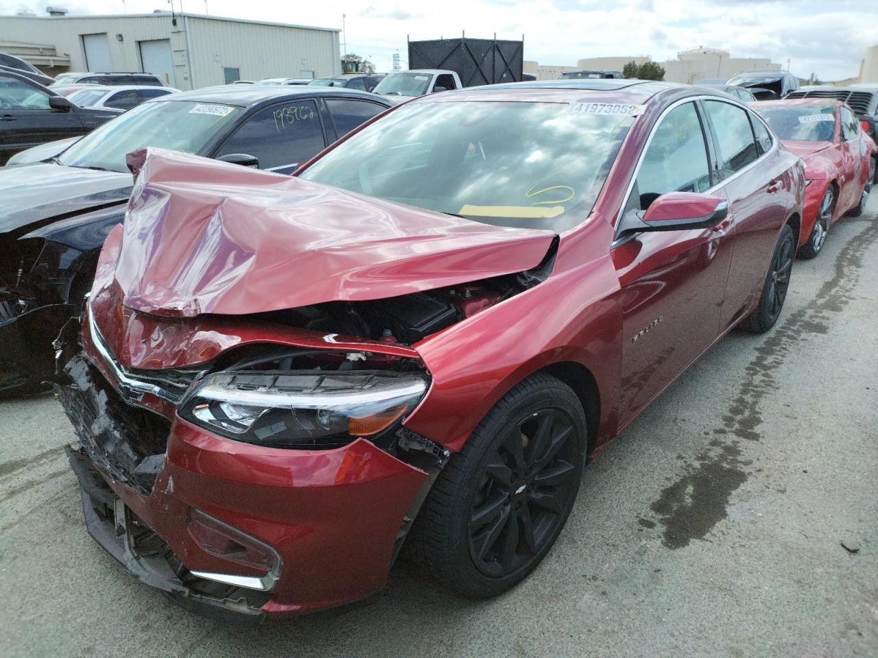 Photo 2 from auction – 2018 CHEVROLET MALIBU LT with VIN 1G1ZD5ST3JF166794