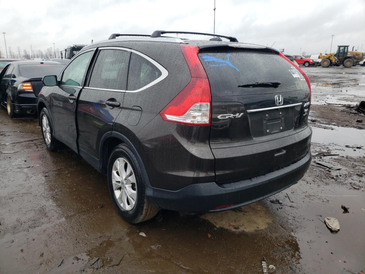 Photo 3 from auction – 2014 HONDA CR-V EXL with VIN 5J6RM4H71EL014865