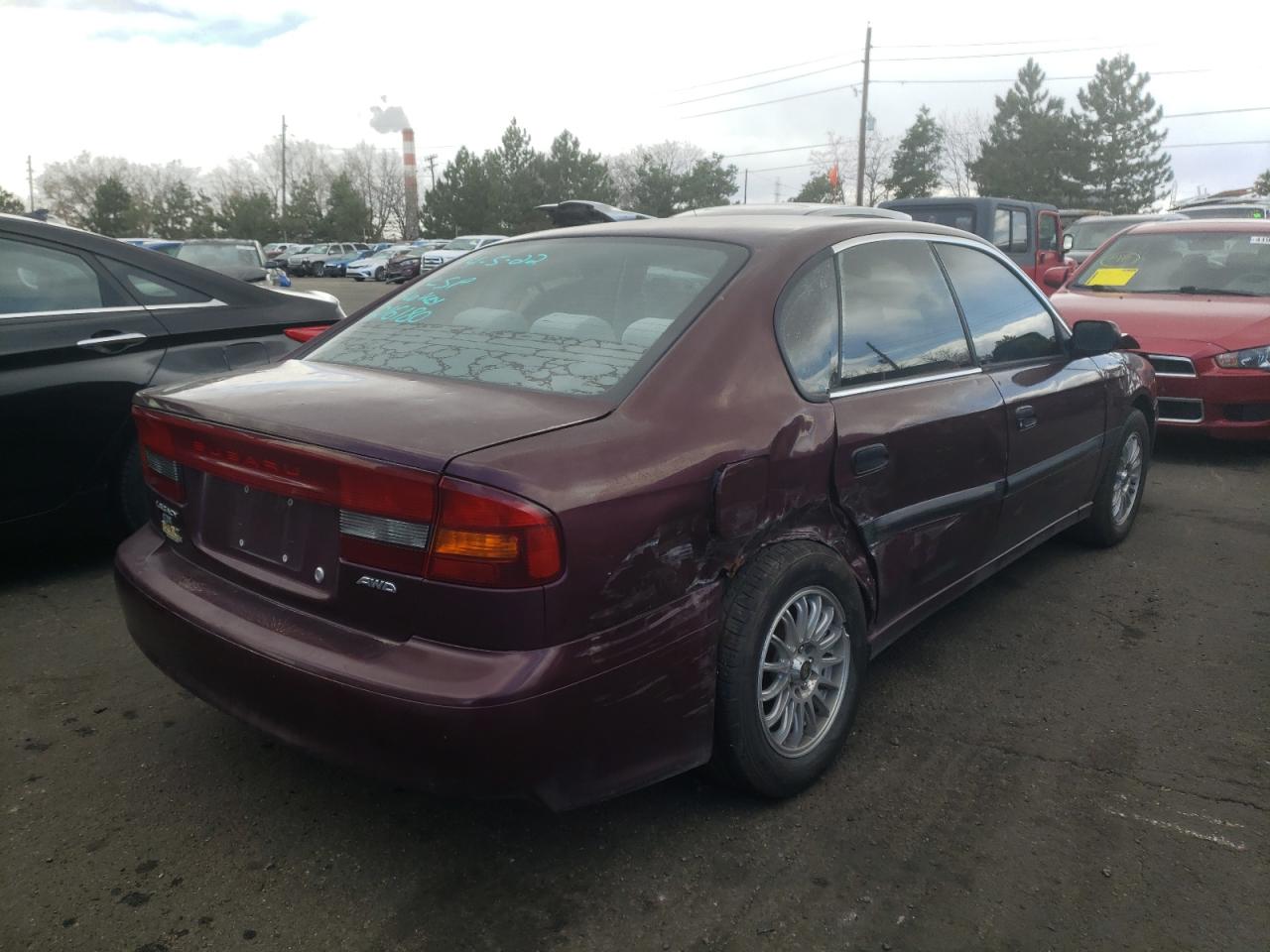 Photo 4 from auction – 2001 SUBARU LEGACY L with VIN 4S3BE635317216180