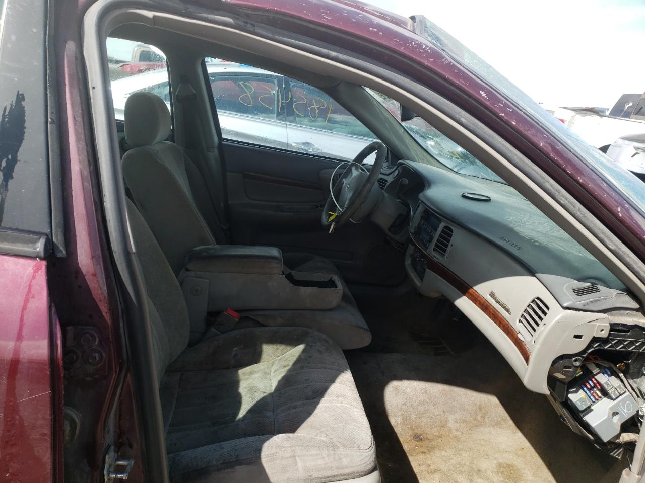 Photo 5 from auction – 2004 CHEVROLET IMPALA with VIN 2G1WF52E049276925