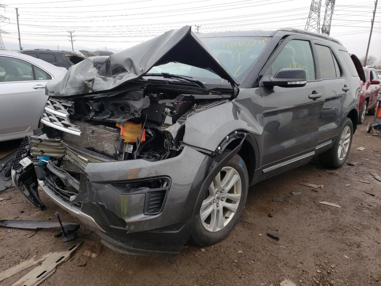 Photo 2 from auction – 2018 FORD EXPLORER X with VIN 1FM5K8D86JGA80469