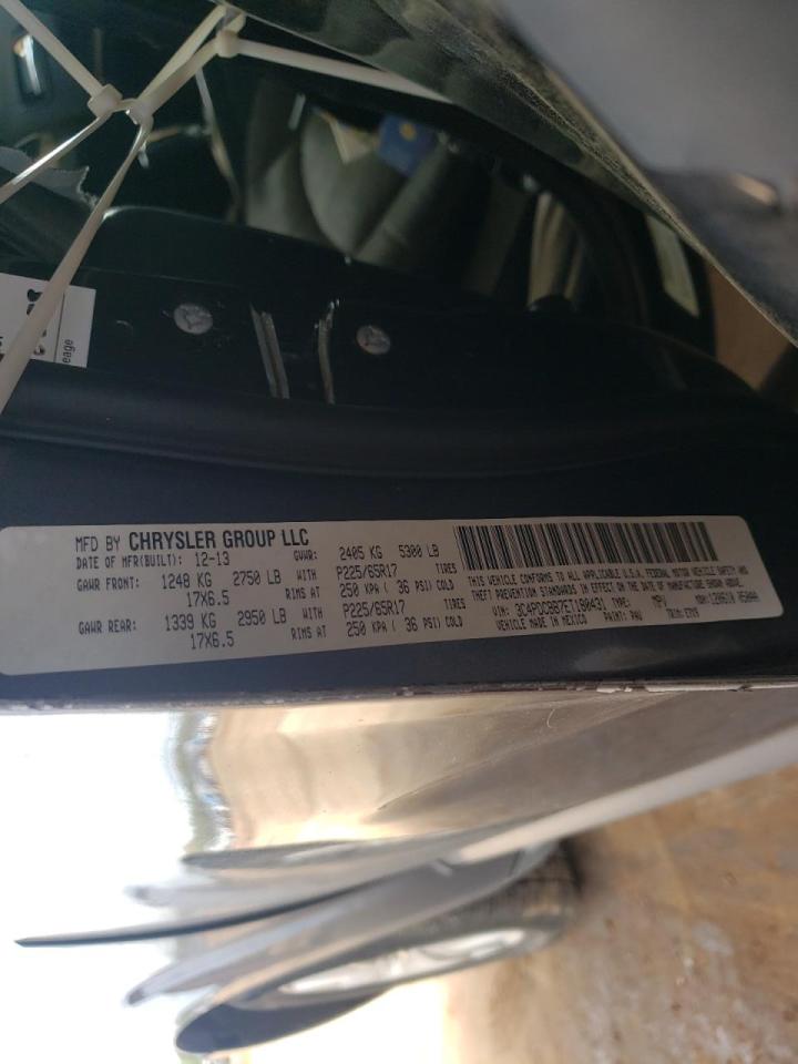 Photo 10 from auction – 2014 DODGE JOURNEY SX with VIN 3C4PDCBB7ET180431