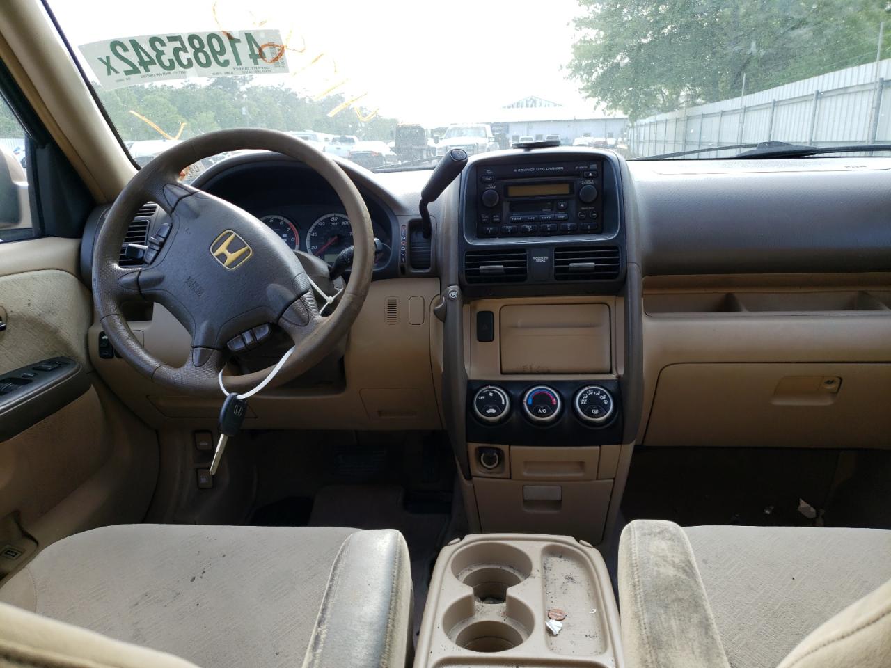 Photo 9 from auction – 2005 HONDA CR-V EX with VIN SHSRD78815U328043