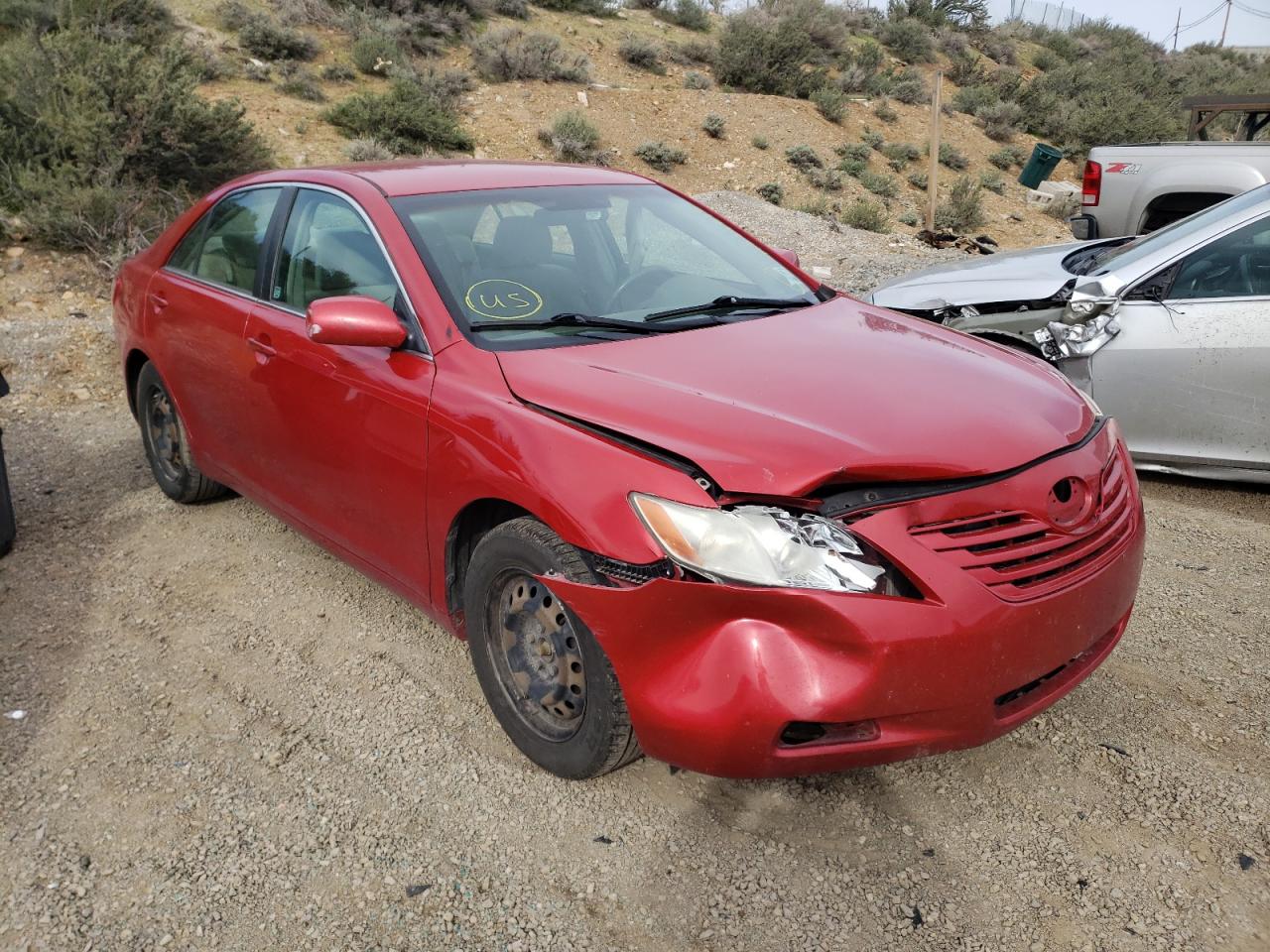 TOYOTA CAMRY CE 2008 with VIN 4T1BE46K58U221023 - Photo from auction