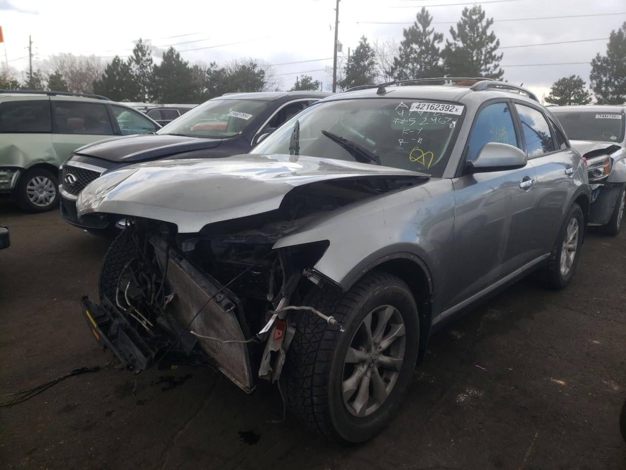 Photo 2 from auction – 2007 INFINITI FX35 with VIN JNRAS08W97X206698