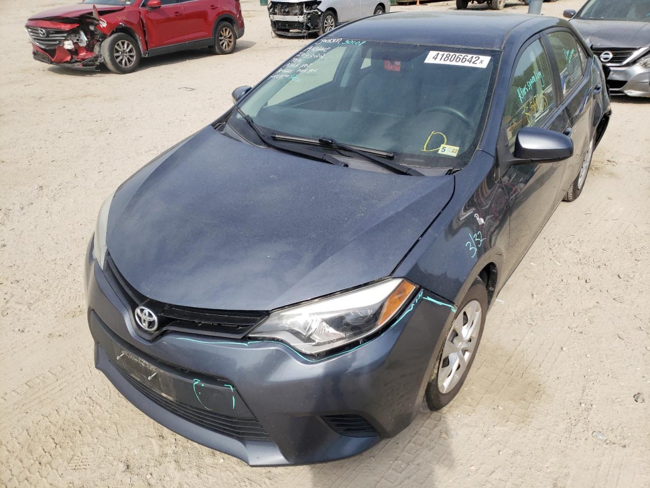 Photo 2 from auction – 2016 TOYOTA COROLLA L with VIN 2T1BURHE2GC540791