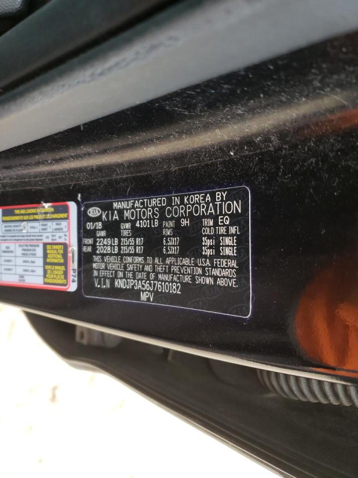 Photo 10 from auction – 2018 KIA SOUL + with VIN KNDJP3A56J7610182