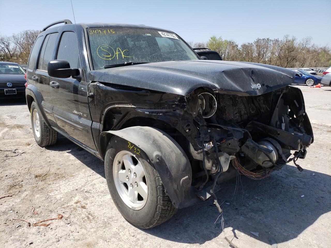 Photo 1 from auction – 2002 JEEP LIBERTY LI with VIN 1J4GL58K42W349715